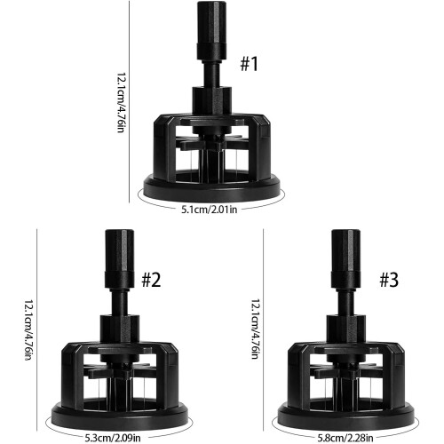 51mm Adjustable Coffee Distribution Tool with Base, Uniform Grounds for Consistent Espresso Extraction 1