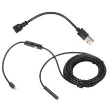 AN97-8 endoscope de 8 mm 1,5 m noir étanche 6LED