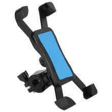 Alsidig og praktisk cykelholder til telefon, universalklemme til rektangulært design med ørneklo - hurtig og nem installation på cykel eller