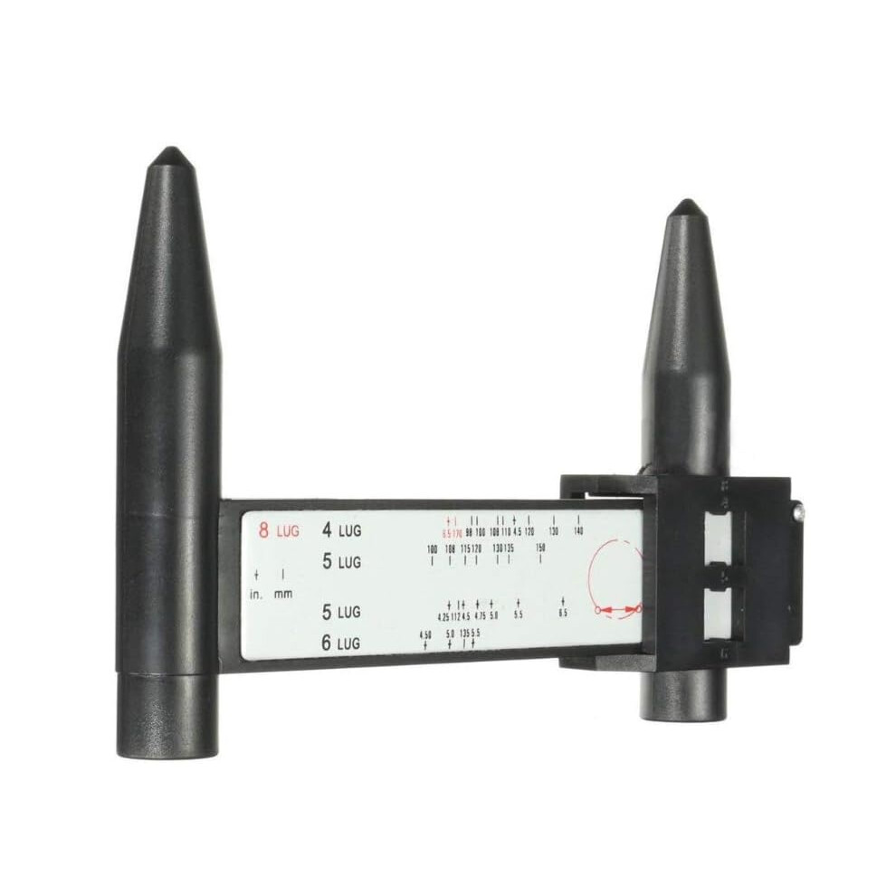 Wheel Bolt Pattern Gauge With Accurate Measurement And Tyre Tread Depth Checker For Cars 9347817753004