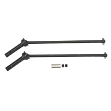 Roestvrije CVD-aandrijfas voor ARRMA 1/8 schaal RC-auto's, duurzaam ontwerp met nauwkeurig ontworpen soepele werking en CNC-gefreesde hardstalen as.