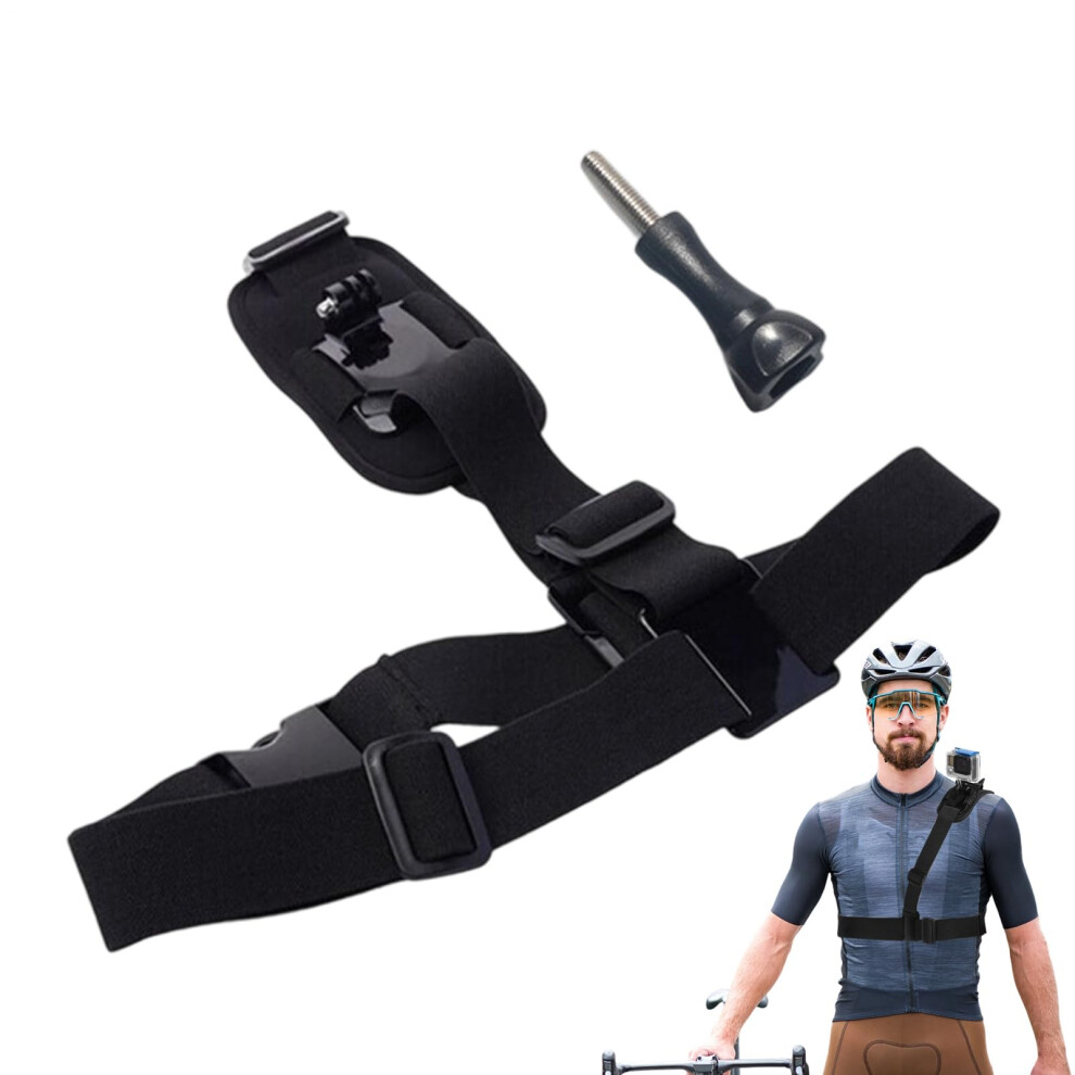 Straps For Cameras Adjustable Backpack Shoulder Strap Mount For Action Cameras Water Sports Cycling Travel Hiking Women 9199774158336