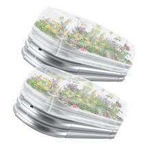 Garden Plant Protection Netting 2 Pack Tear Resistant Polyester Bird Proof Cover for Vegetables Fruits Bushes