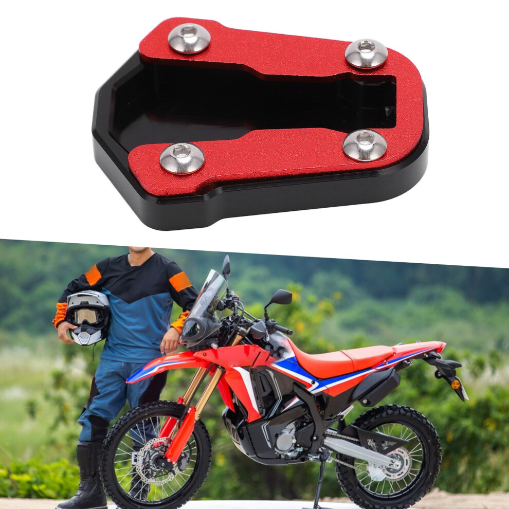 Motorcycle Extension Pad Cnc Aluminum Alloy For Crf300l Rally 2021-2022 Red 7891377146452