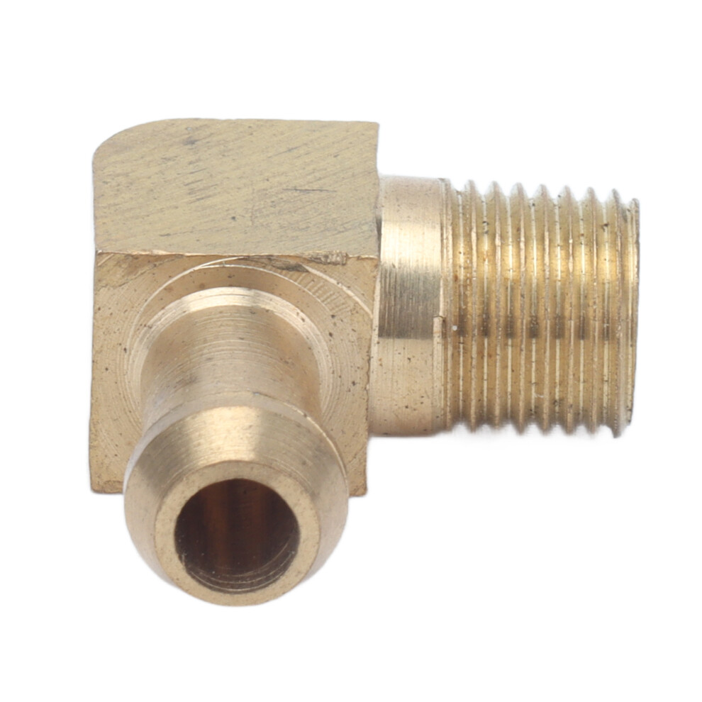 1/8In 27 Npt Brass Turbocharger Hose Fitting Nipple For T2 T25 T28 T3 Turbo 4681377146568