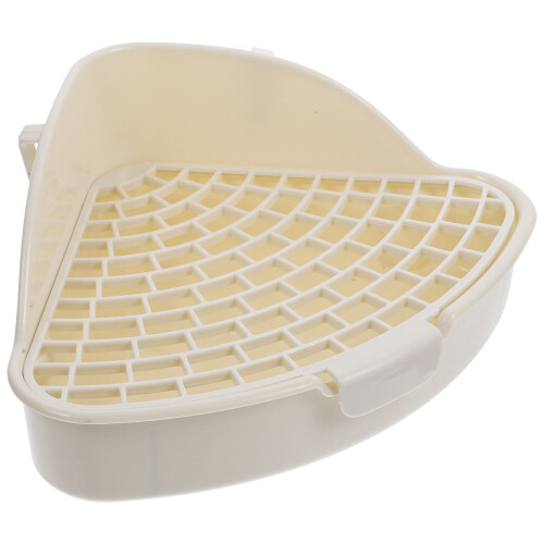 bunny litter box triangle potty trainer corner toilet bedding