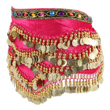 1Pc Rosy Hip Skirt Belly Dance Wrap Simple Elegant Fashion Accessory
