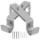 2 Pcs Extending Curtain Rod Bracket Wonderful Holder 11
