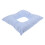 Soft Cotton Face Pillow Massage Headrest Sky-Blue for Relaxation 5