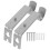2 Pcs Extending Curtain Rod Bracket Wonderful Holder 5