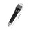 8Pcs Children's Plastic Microphone Toys For Party Performance Black 2