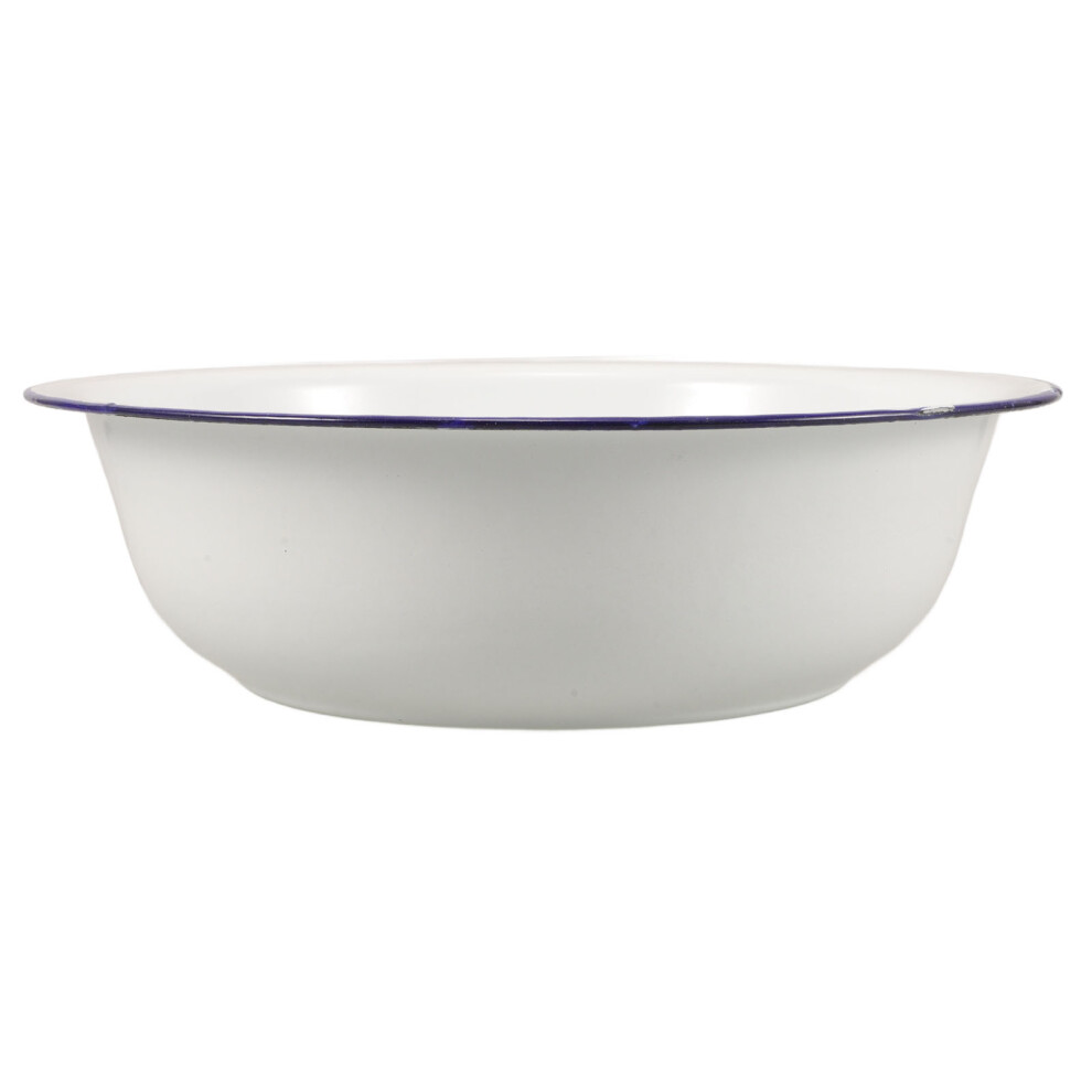 Iplusmile Enamel Foot Wash Basin Old Fashioned Retro Foot Soak Bath
