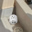 2Pcs PVC Rain Gutter Guard White Round Mesh Filter Easy Install 5