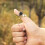 1 set professional archery brass finger ring, wear-resistant 8