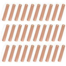 30 Sets Copper Plant Tags For Garden Pots Balcony Planters Black Gold