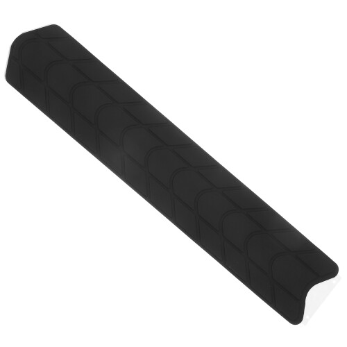 Black Silicone Bike Frame Sticker Protective Guard