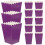 50Pcs Purple Paper Popcorn Boxes Party Snack Containers for Storage 1