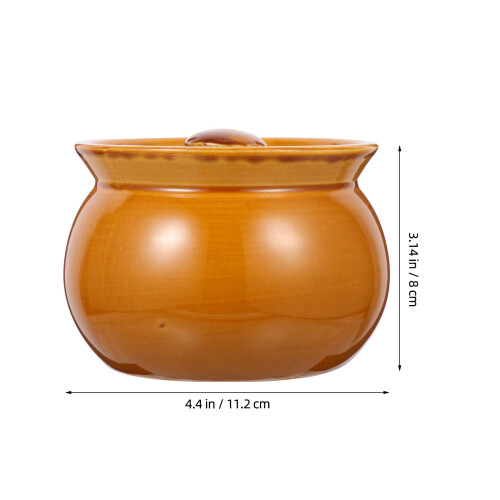 Soup Bowl Ceramic Stewing Pot Home Kitchen Supply 1