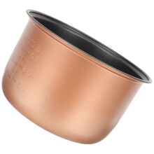 Rice Cooker Inner Pot Replacement Nonstick Aluminum Alloy Bowl with Measuring Scale for Electric Cooker