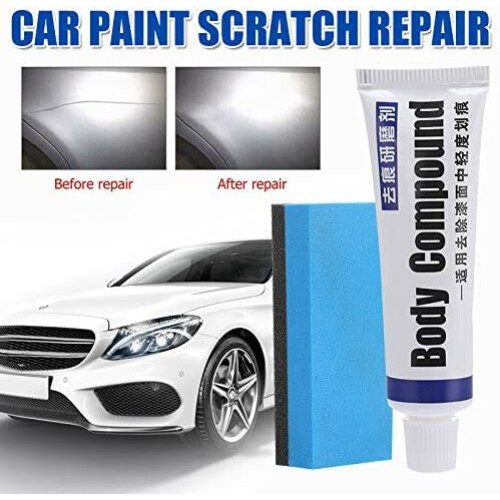 Car Scratch Remover Kit with Instant Scratch Removal and Easy Paste Application for Paint Restoration