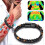 (Black Yellow) Humanic+pro Maxhematie Beaded Bracelets,humanic Maxhematie Beaded Bracelets,titaniumion Therapy Bangle 1