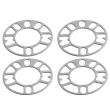 4pcs Aluminum Spacers Shims Plate Auto Spacers 3mm Stud for 4x100 4x114.3 5x100 5x108 5x114.3 5x120