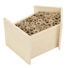 Langlebige Bienenhaus aus Holz 12,69 cm, umweltfreundlicher Insektenschutz