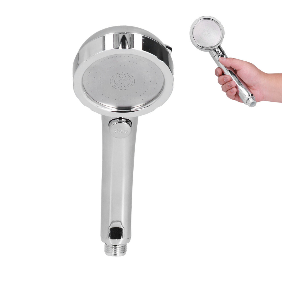 Portable Handheld Shower Head 360 Rotating 3 Modes Gold/Silver 6941377147636
