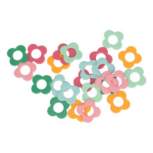 Verbesserte Verarbeitung: Mehrfarbige Maschenmarkierer in Blumenform aus Zinklegierung, leichte Markierer zum Markieren von Maschen, breites