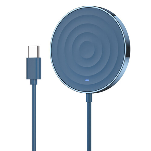 Φορητός Σχεδιασμός Ασφαλούς Φόρτισης Mag Safe Charging Pad με Έξυπνη Ένδειξη LED,