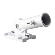 (multi, wall pole white) Flag Pole Holder Strong Heavy Duty Flag Pole Mount For House Outdoor Outside Wall White