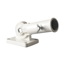 (multi, wall white) Flag Pole Holder Strong Heavy Duty Flag Pole Mount For House Outdoor Outside Wall White