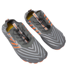 Chaussures d'eau pour hommes, gris, faciles à sécher, taille 43, pour la plage, le surf et la piscine