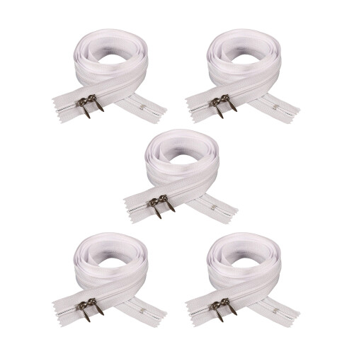 5 Pcs Quilt Zippers Multifunctional-1.5m Double headed nylon
