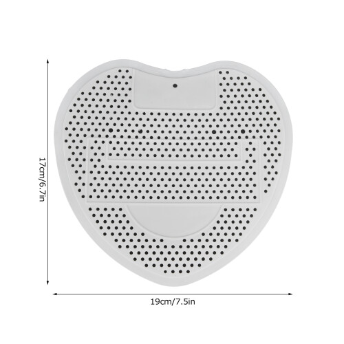 Durable Urinal Screen Splashproof Deodorizer for Bathroom & Office 1