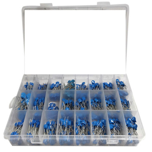 3KV High Voltage Ceramic Capacitor Sample Box Ceramic Capacitor Box 24 Specification