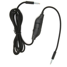 Náhradní kabel pro herní headset s opleteným kabelem a integrovanými ovládacími prvky, kompatibilní s řadou Logitech G včetně G635G935,