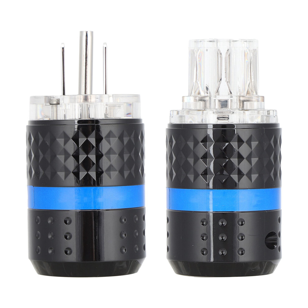 Hifi Power Connector, Exquisite Craftsmanship, Pure Copper Conductor, Hi-End Audio Power Plug For Diy Audiophile Power Cord, High Fidelity Audio 9169997953155