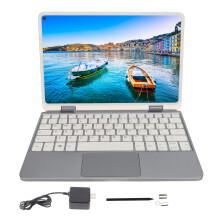 Touchpad Keyboard Case For iPad Air Folding Function Backlight Keyboard With Automatic Sleep Aluminum Alloy Case Rotatable Design Silver
