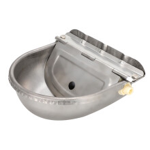 Heavy Duty Livestock Water Bowl Stainless Steel Odor Removal Easy To Clean Float Control Constant Level Premium Quality Upgraded Design Versatile Use