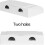 Th Double Socket Protector Cover Waterproof Electric Plug Socket Cover Baby Safety Boxwhite1pcs 4