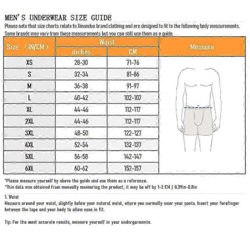 (S,Orange)Mens Striped Ice Silk Translucent Breathable Thin Elastic Mid Waist Boxers 2