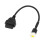 6 Pin OBD2 Diagnostic Adapter Plastic Engine Fault Detector for Motorcycle 10