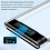 SHUOLE USB3.2 Caixa de HDD Externo 5Gbps 2,5 Polegadas Caixa Transparente Gabinete de Disco Rígido  HDD SSD Caixa de Armazenamento para Laptop PC 8