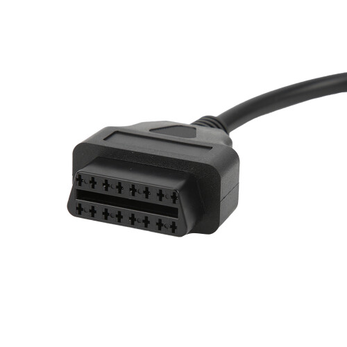 6 Pin OBD2 Diagnostic Adapter Plastic Engine Fault Detector for Motorcycle 2