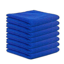 (5PCS, blue) 12 Pack Cleaning Rag Microfiber Cleaning Cloth 9 Color Assorted Cleaning Towels for House KitchenZZ46
