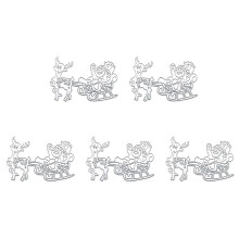 5Pcs Christmas Theme Cutting Dies for Card Making-JD122810
