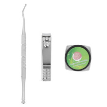 Ensemble de bandes pour ongles incarnés avec élévateur et coupe-ongles pour soins hygiéniques
