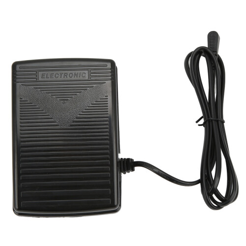 Foot Control Pedal For Smooth Operation, Plastic Material Foot Speed Controller With Standard Plug For Energy Efficient Sewing