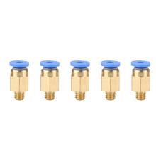 Innovativer pneumatischer Verbinder für Bowden-Schläuche von 3D-Druckern, Schnellverschluss-Extruder-Hotend-Anschluss aus Edelstahl, Kunststoff +